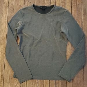 Metallic Long Sleev Shirt